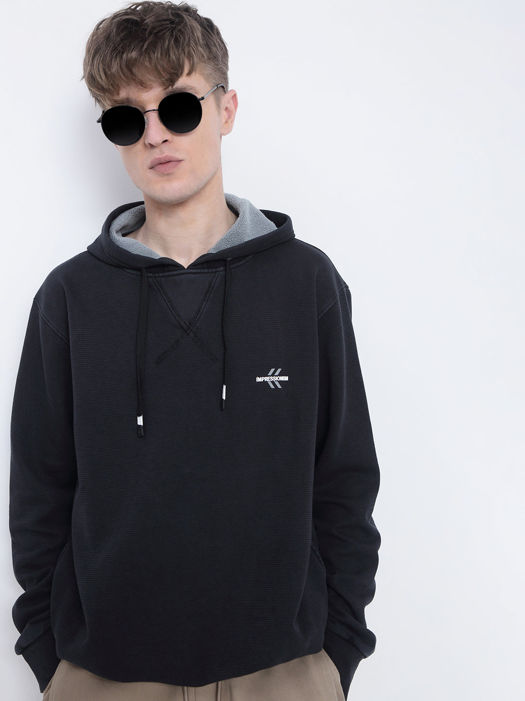 Men's Charcoal Hoodie