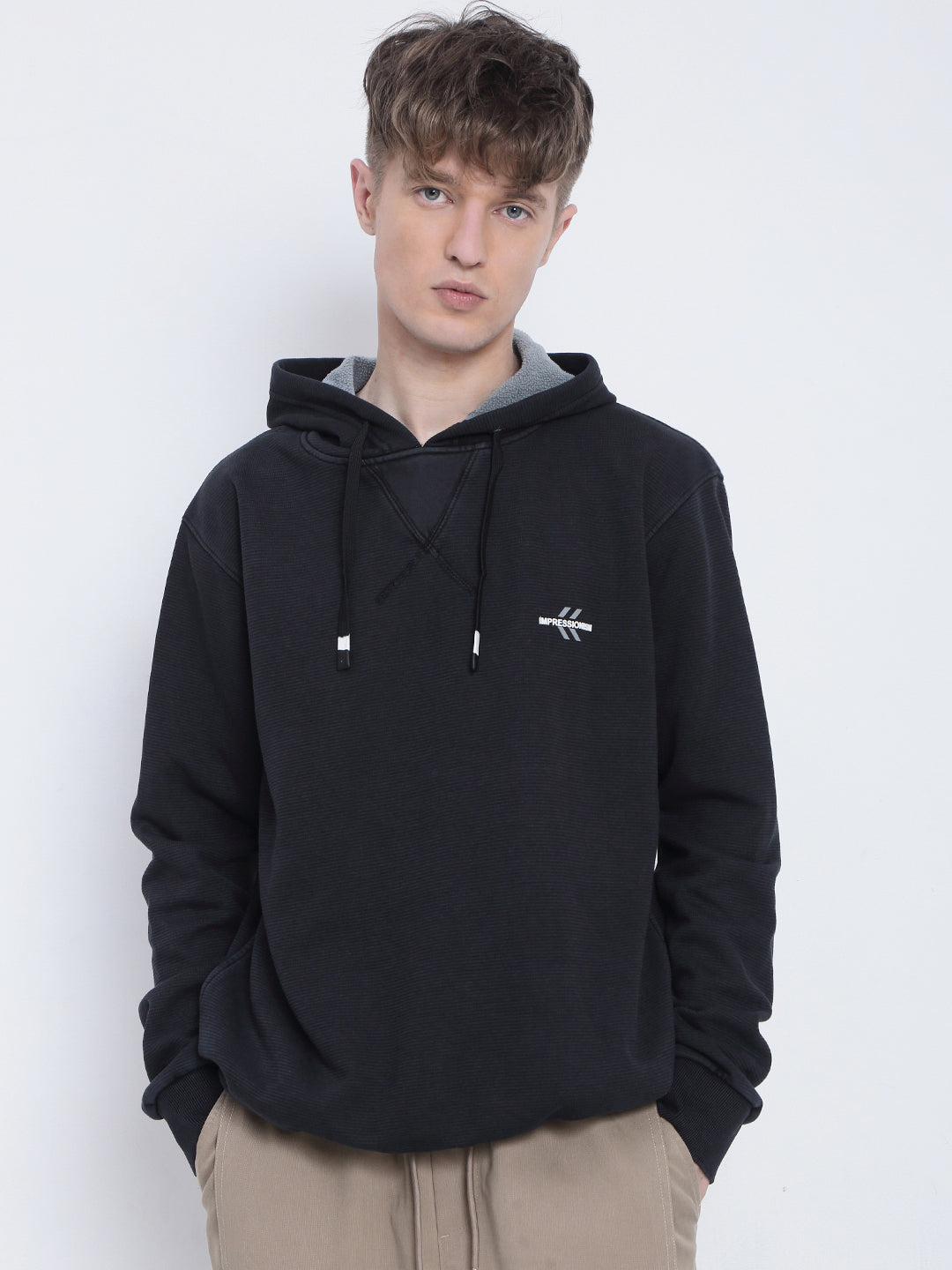 Men's Charcoal Hoodie