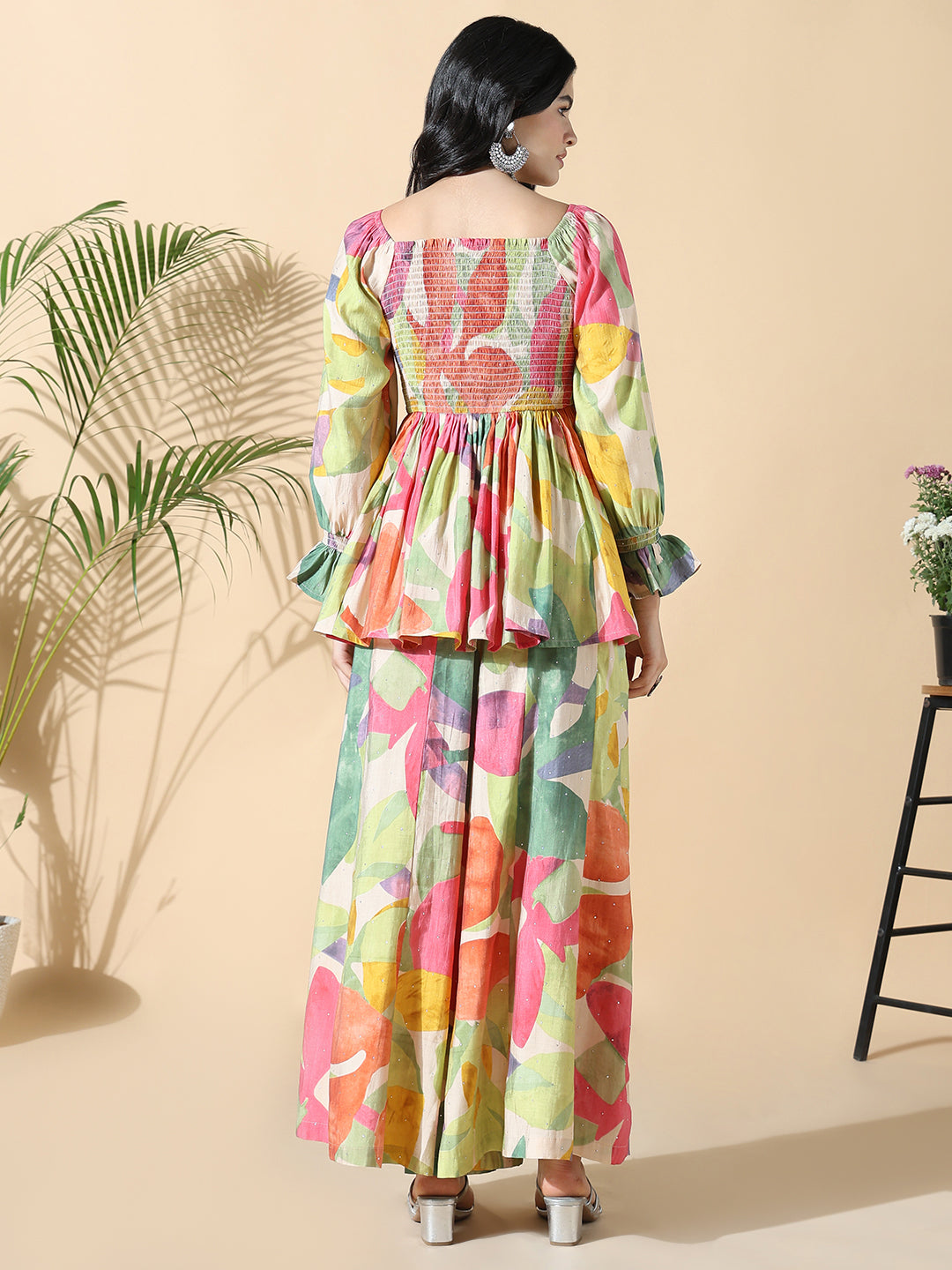 Women Multicolored Printed Co-ords Set