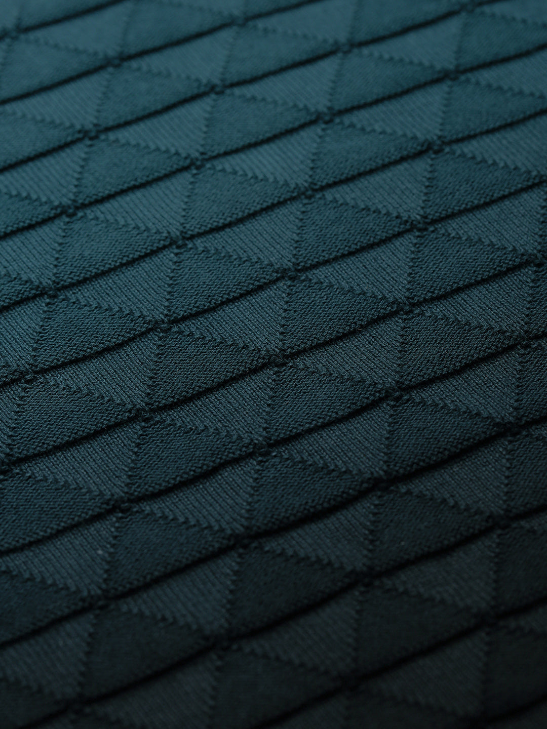 Men's Blue Ombre Textured Sweater