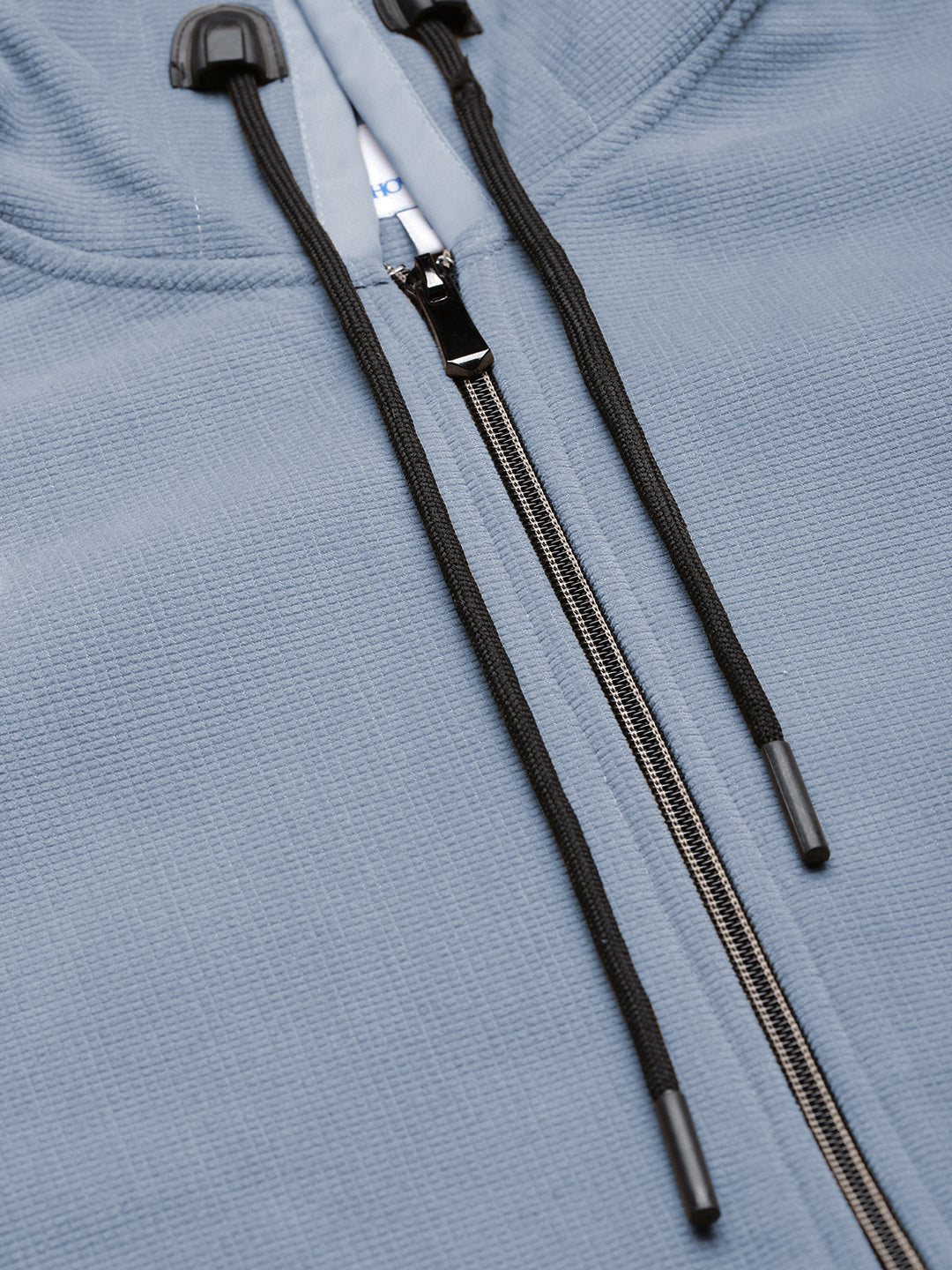 Men's Blue Zipper Hoodie