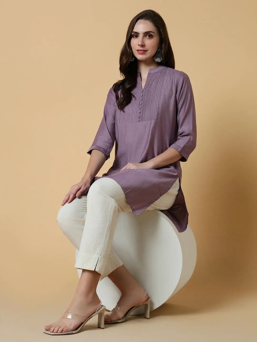 Women's Lavender Kurti