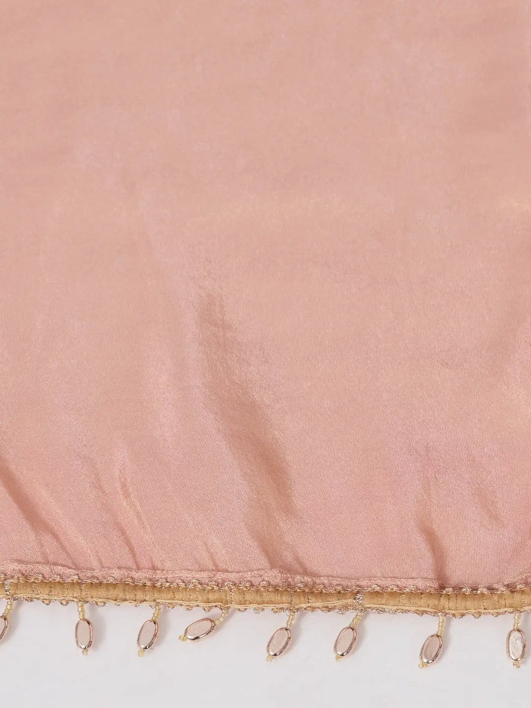 Women's Floral Embellished Pink Kurta Palazzo Set with Dupatta