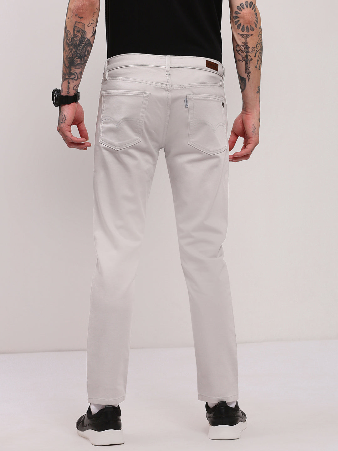 Men Grey Slim Fit Jeans