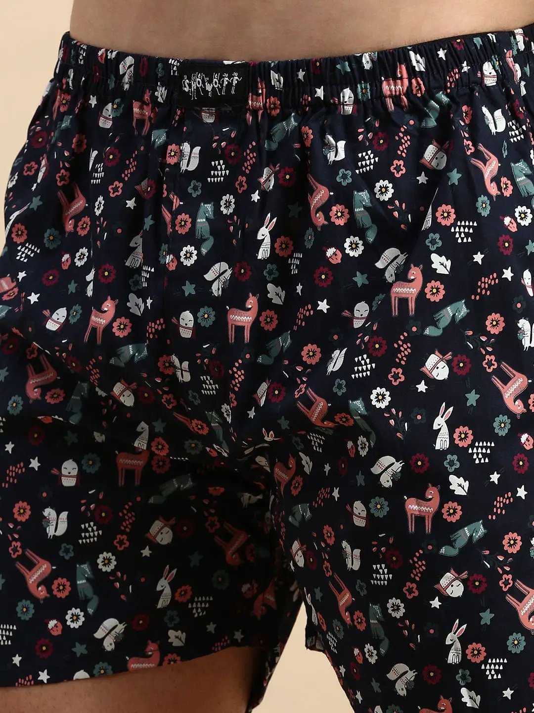 Men's Printed Multi Boxers