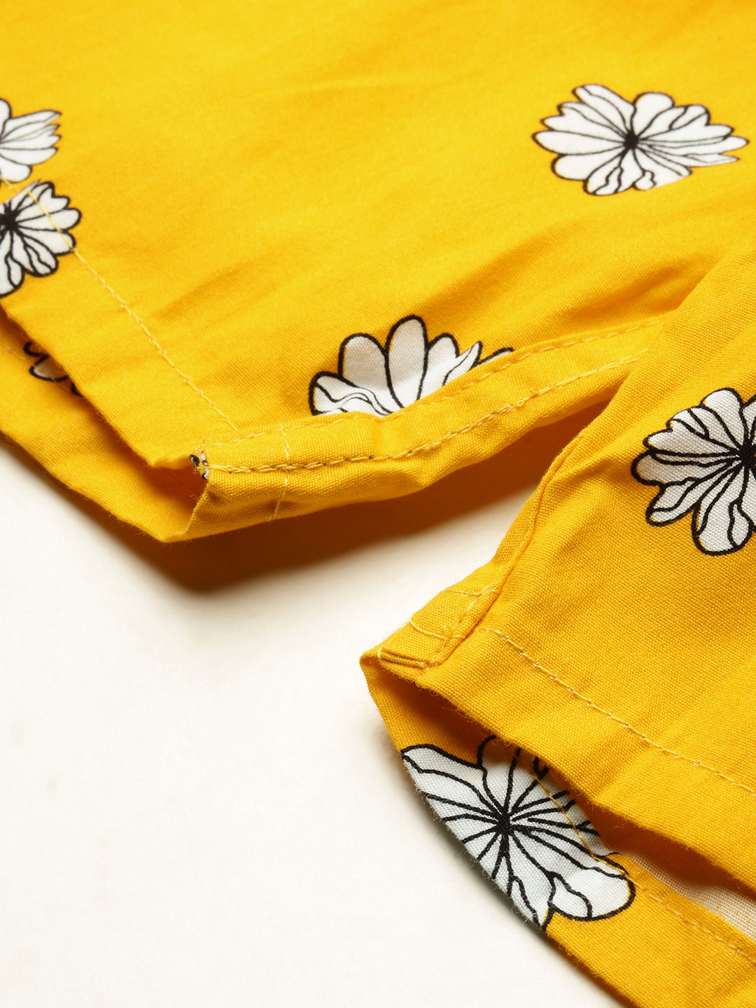 Men's Printed Yellow Boxers