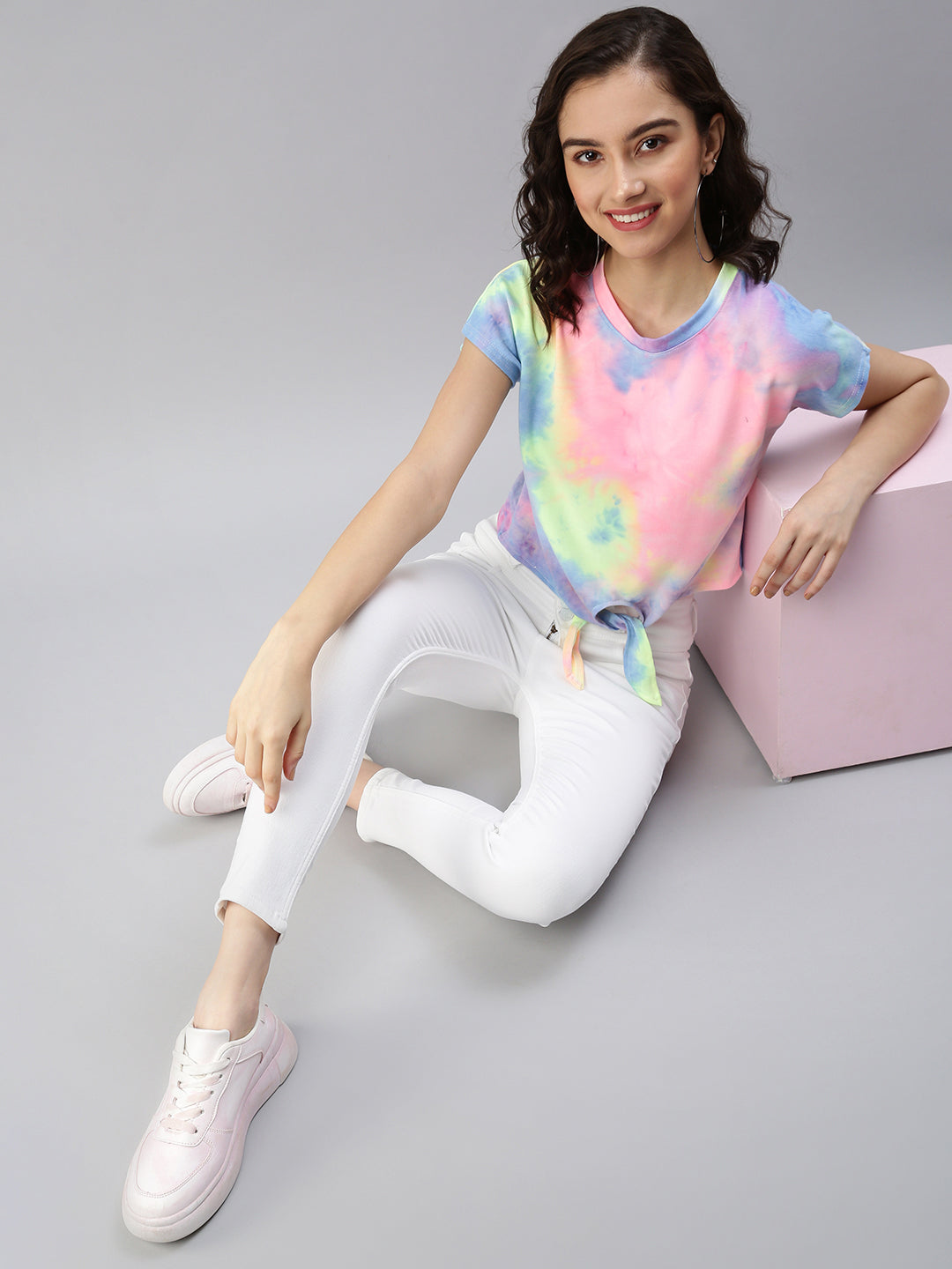 Women's Dyed Multi Top