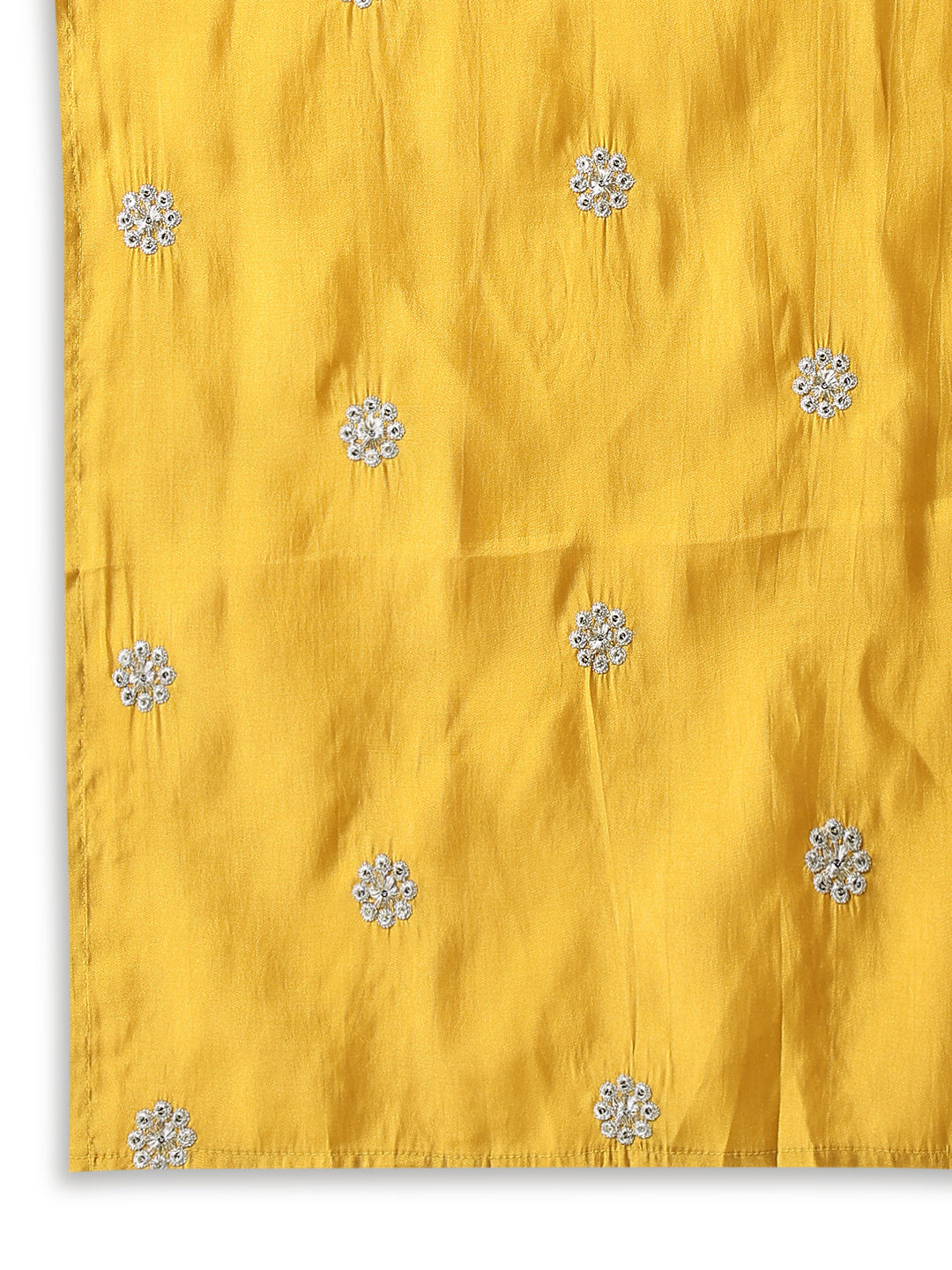 Women Solid Yellow Straight Kurta Set with Dupatta