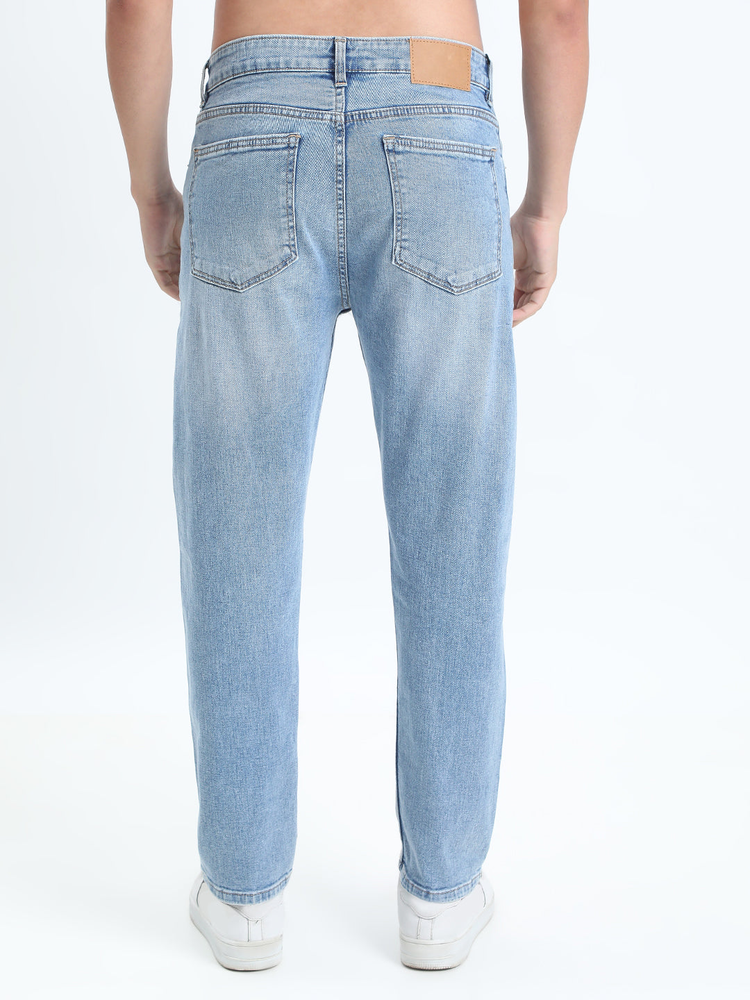Men's Blue Straight Fit Jeans