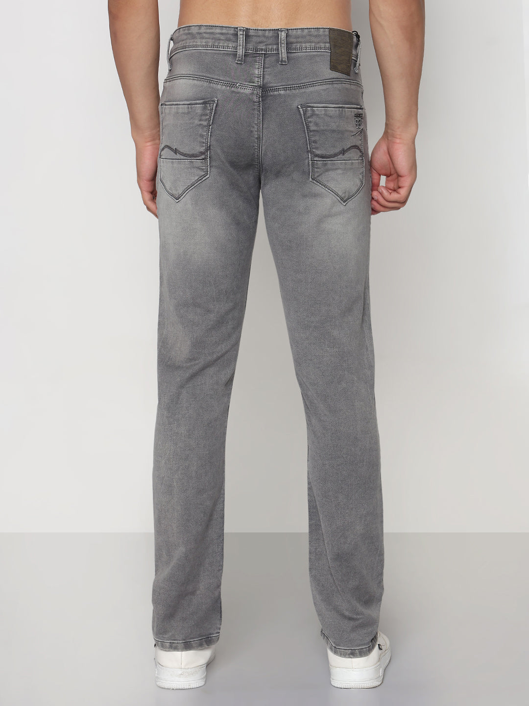 Men's Grey Slim Fit Jeans