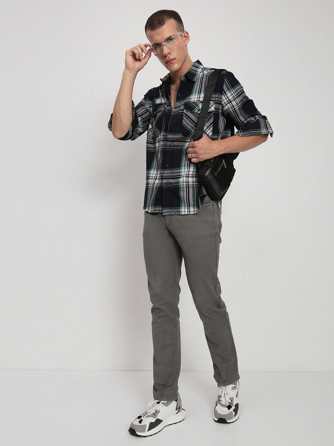 Men's Grey Slim Fit Jeans