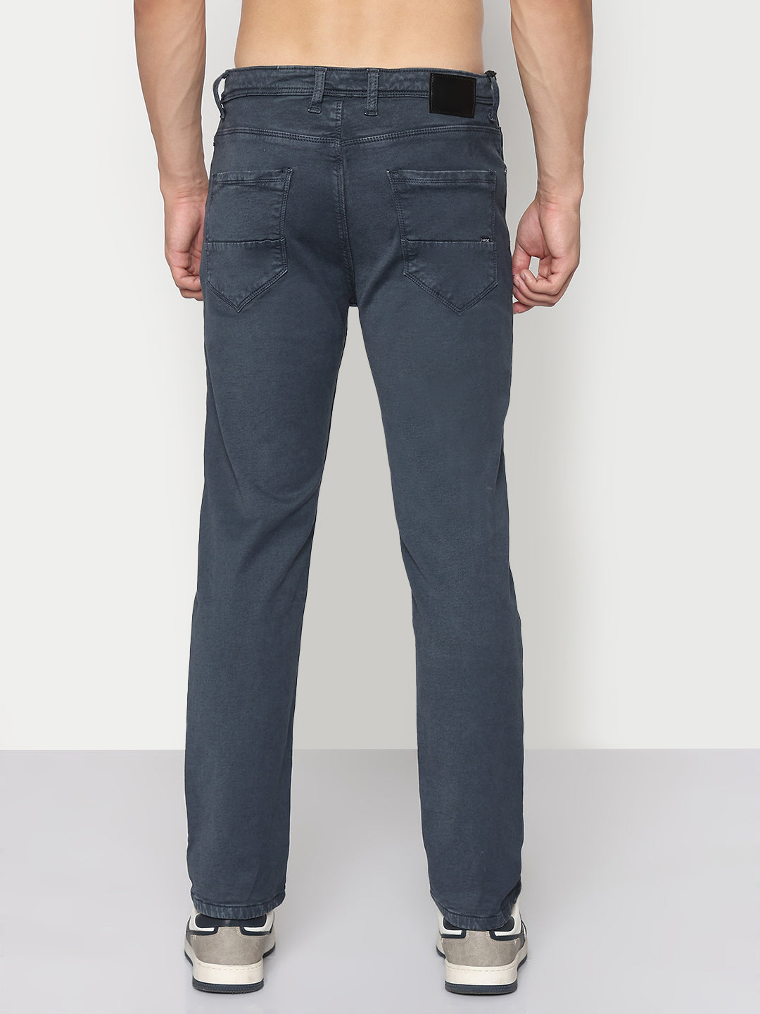 Men's Dark Grey Slim Fit Jeans
