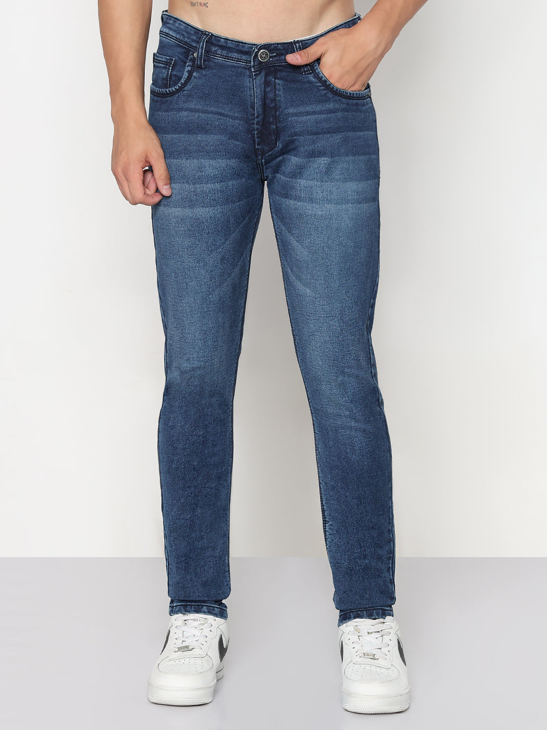 Men's Blue Skinny Fit Jeans