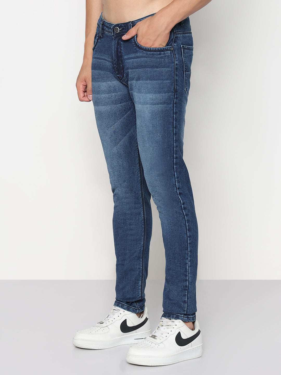 Men's Blue Skinny Fit Jeans