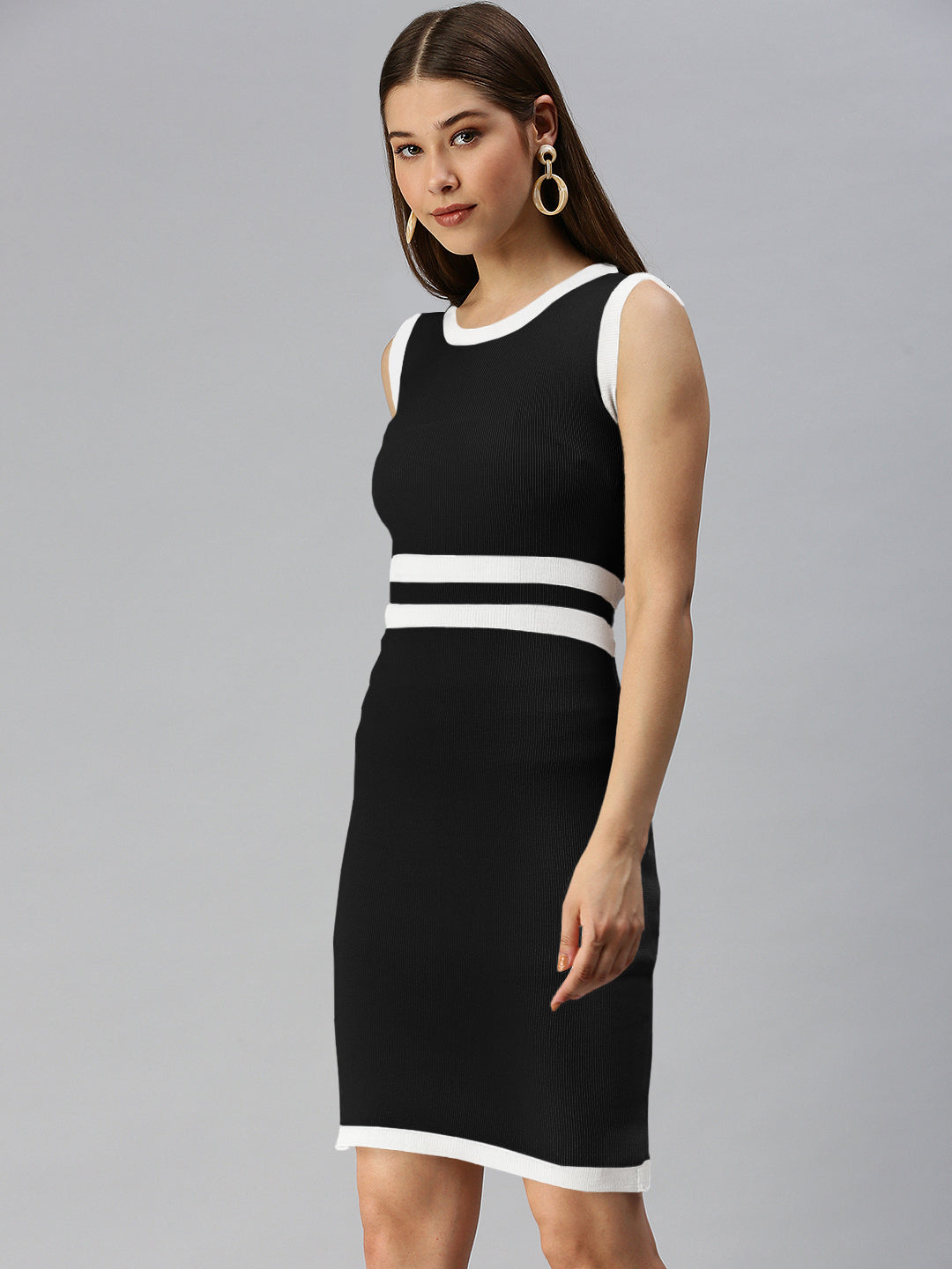 Women's Black Bodycon Dress