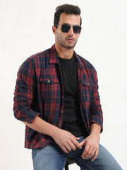 Men Tartan Check Shirts