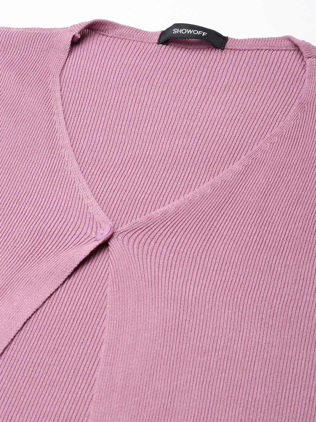 Women's Solid Lavender Shrug