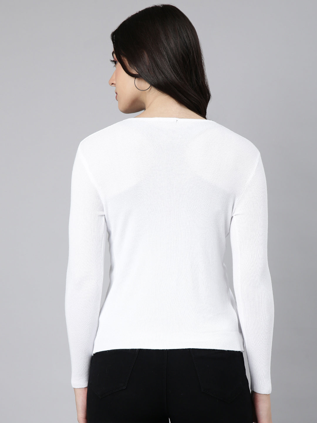 Women's Solid Pink Shrug