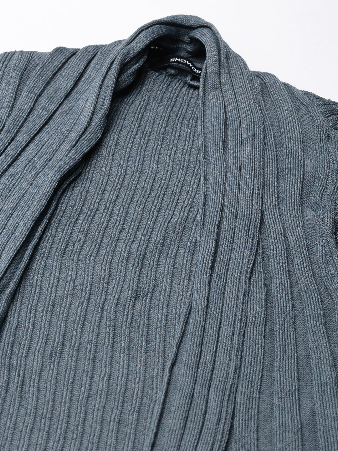 Women's Solid Grey Shrug