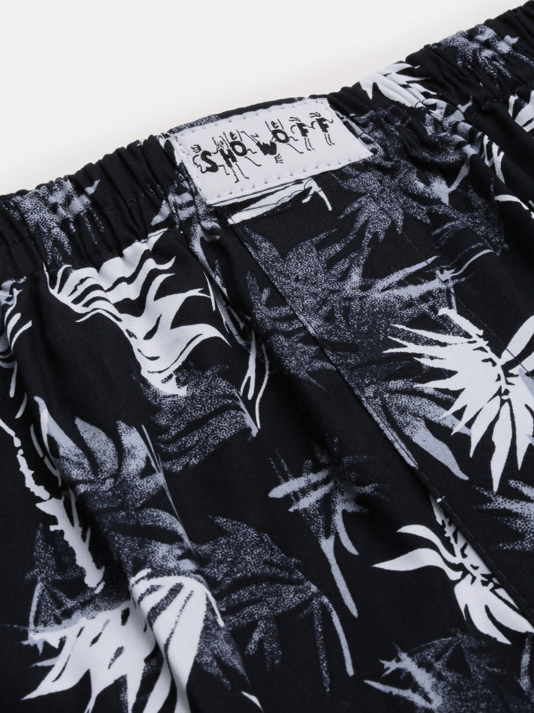 Men Printed Navy Blue Boxer