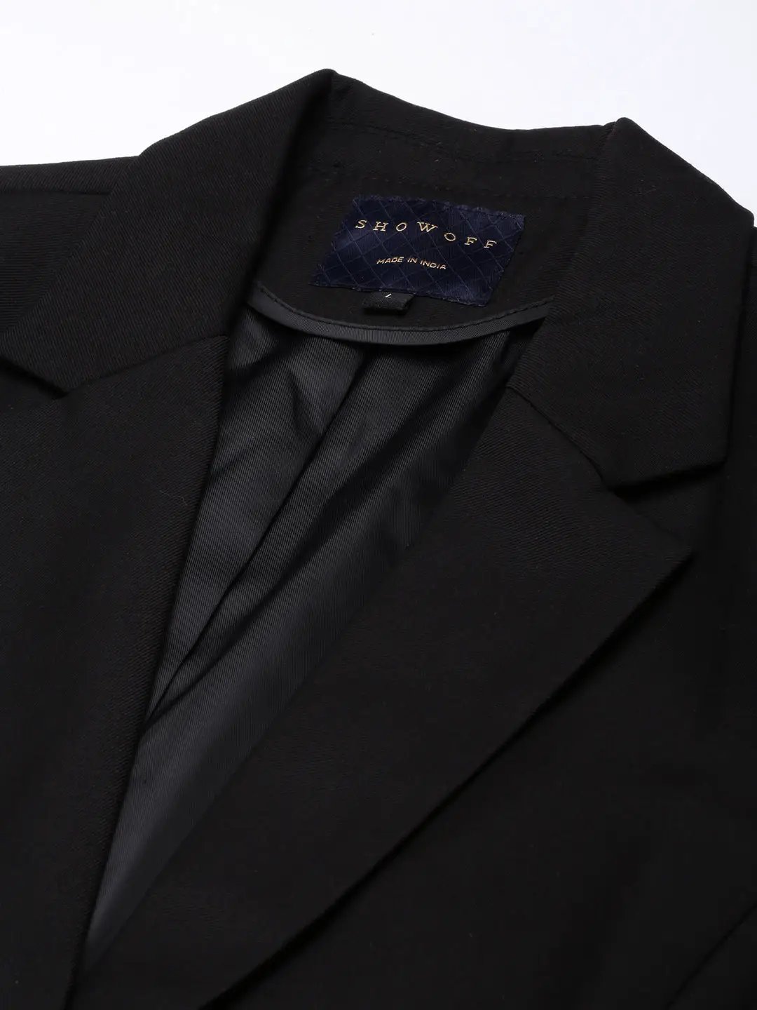Women's Black Single-Breasted Blazer - from SHOWOFFFF