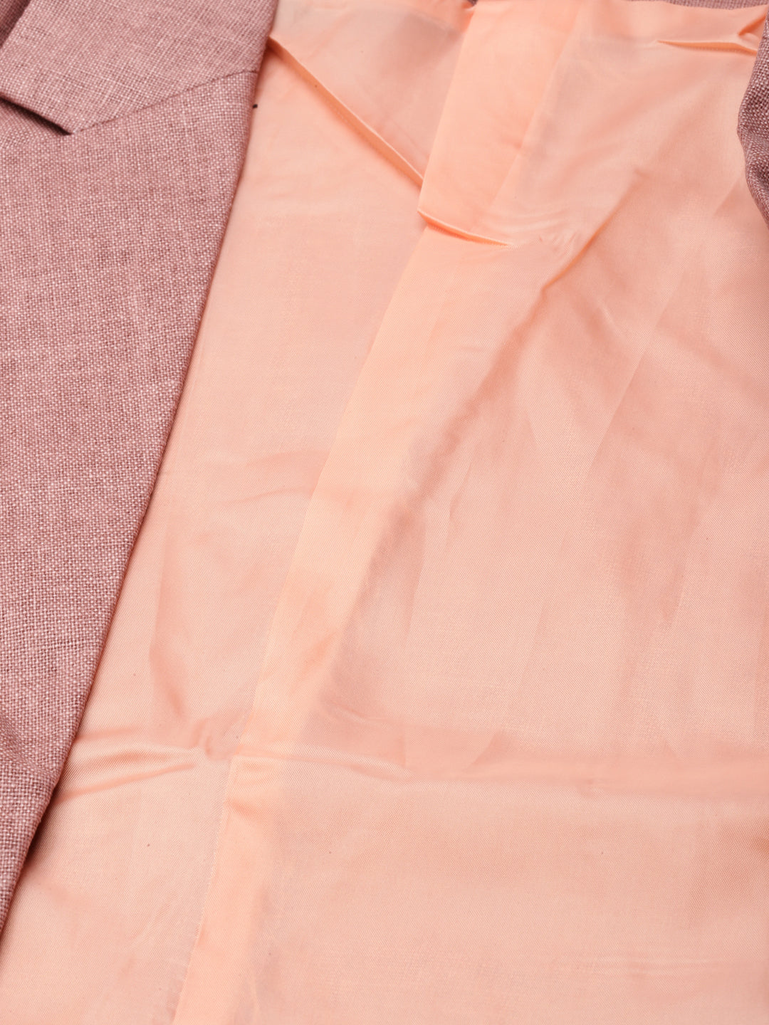 Women's Brown Notched Lapel Collar Single Breasted Slim-Fit Blazer