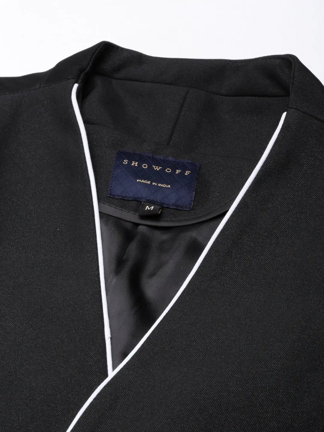 Women's Black Single-Breasted Blazer