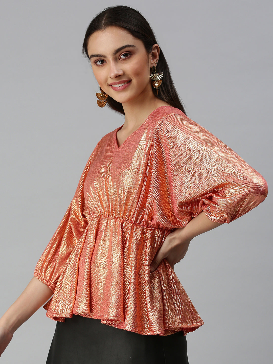 Women's Solid Copper Top