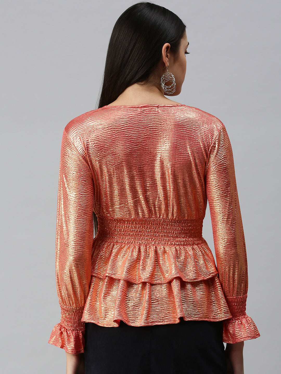 Women's Solid Copper Top