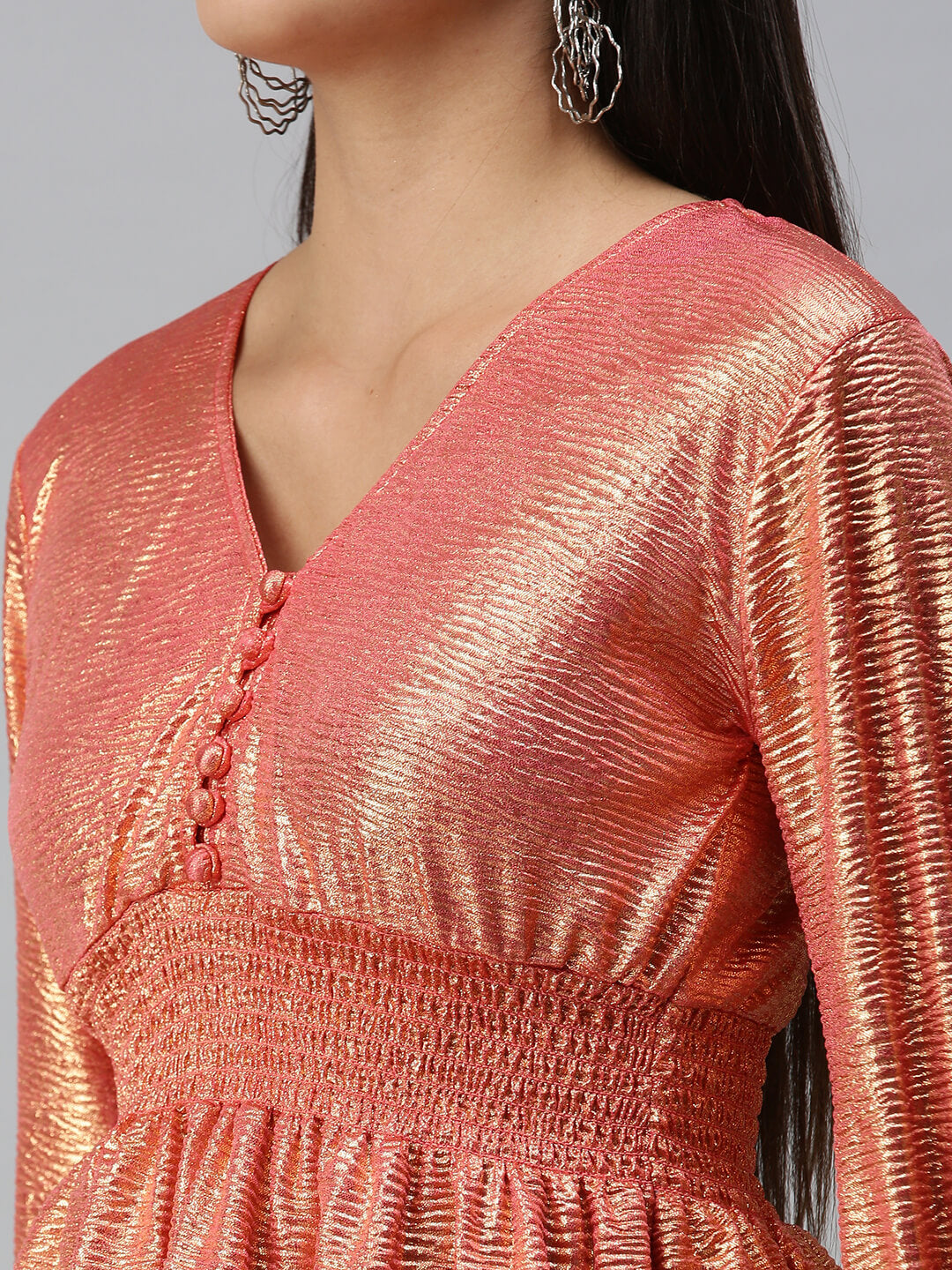 Women's Solid Copper Top