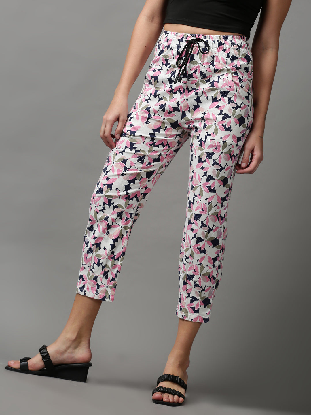 Women's Multi Printed Trouser