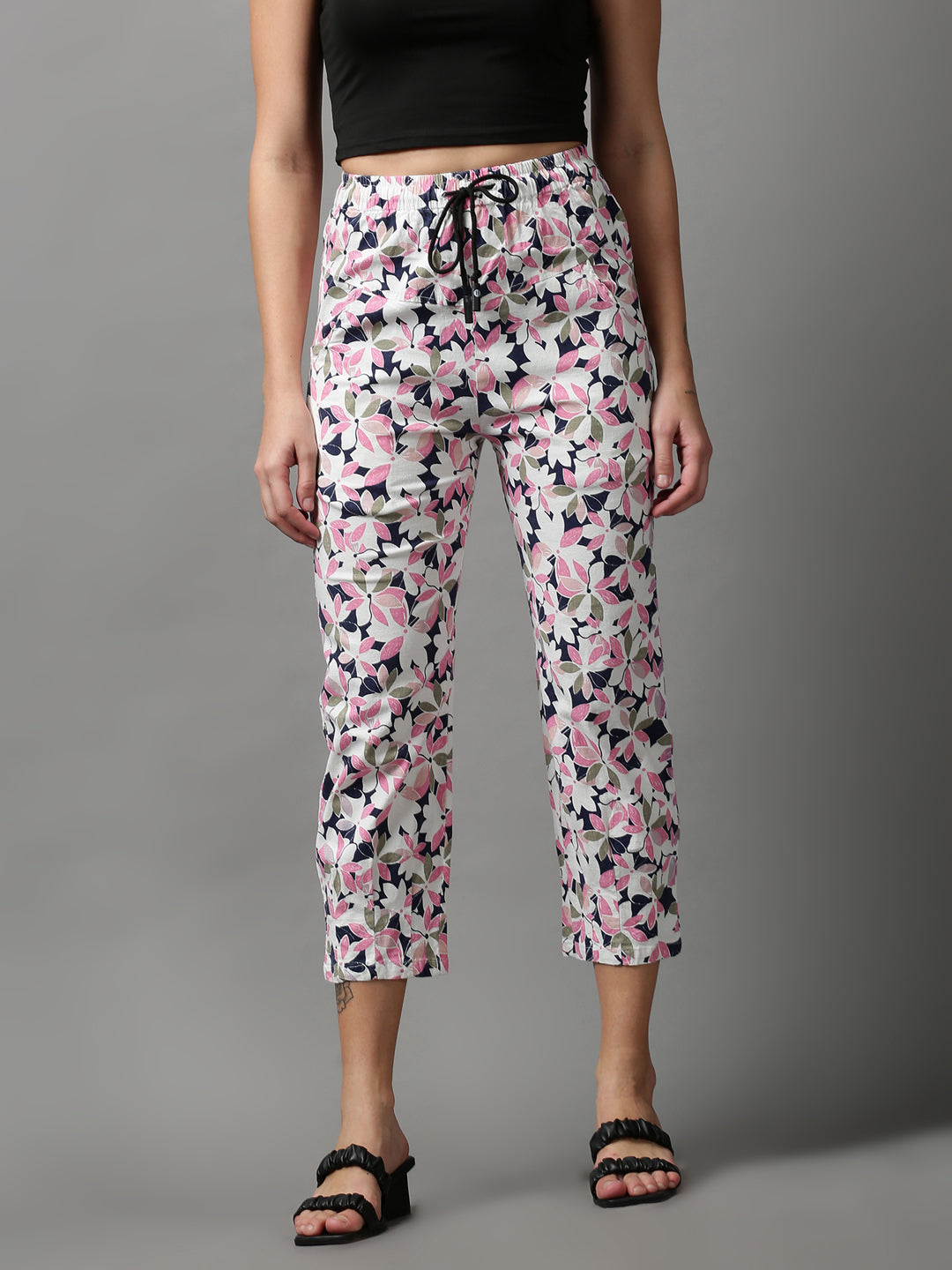 Women's Multi Printed Trouser