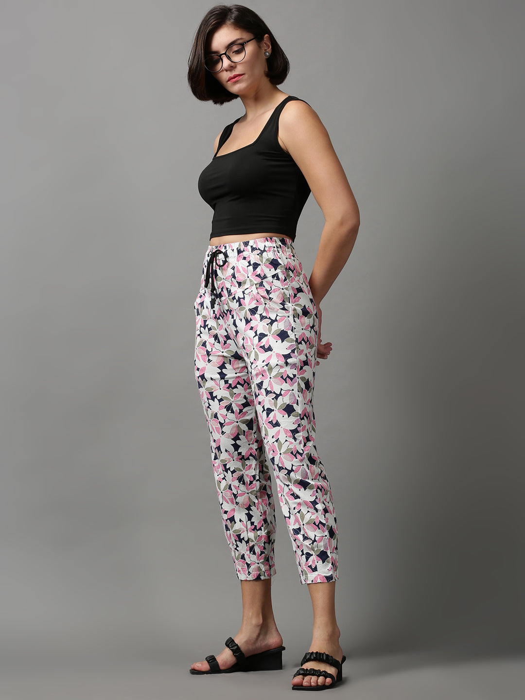 Women's Multi Printed Trouser