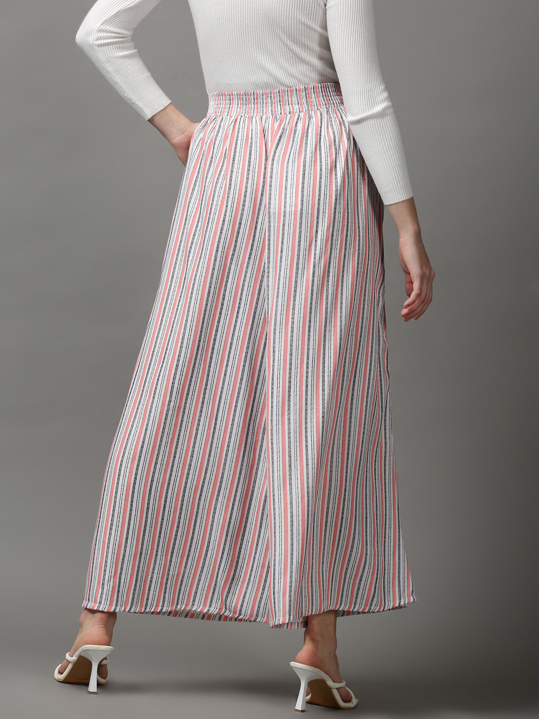 Women's Multi Striped Culotte