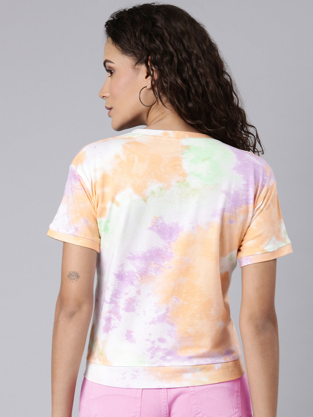 Women Multi Tie Dye Top