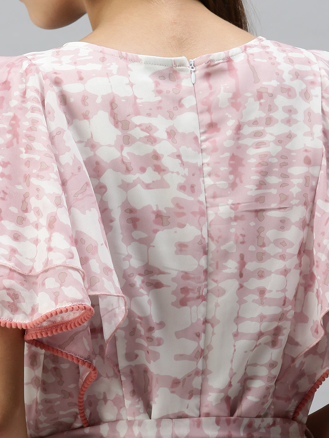 Women's White Printed Jumpsuits