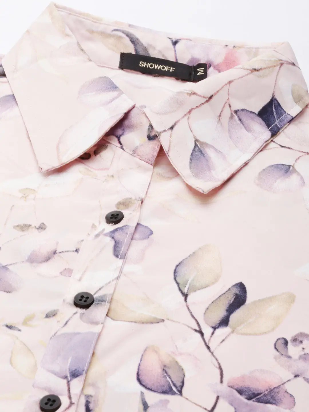 Women's Pink Floral A-Line Dress
