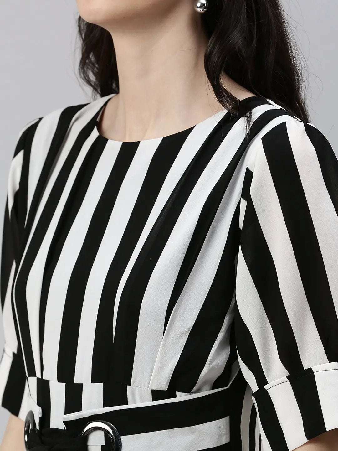 Women's Off White Printed Jumpsuit