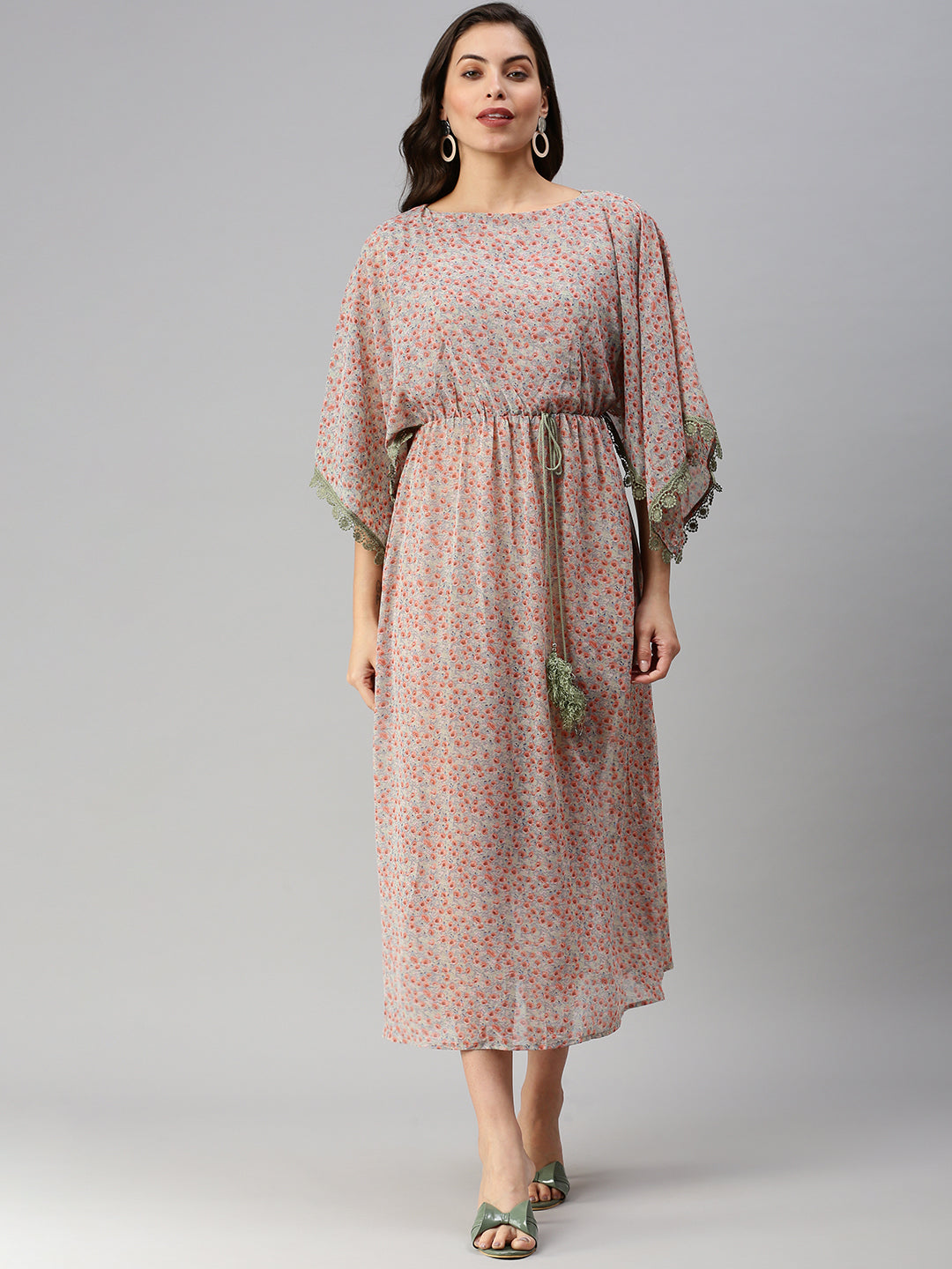 Women Multi Printed Kaftan Dress