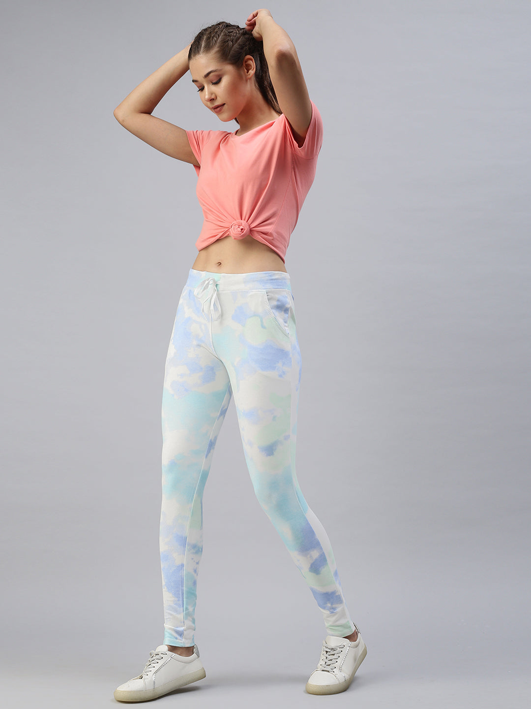 Women's Multi Tie Dye Track Pants