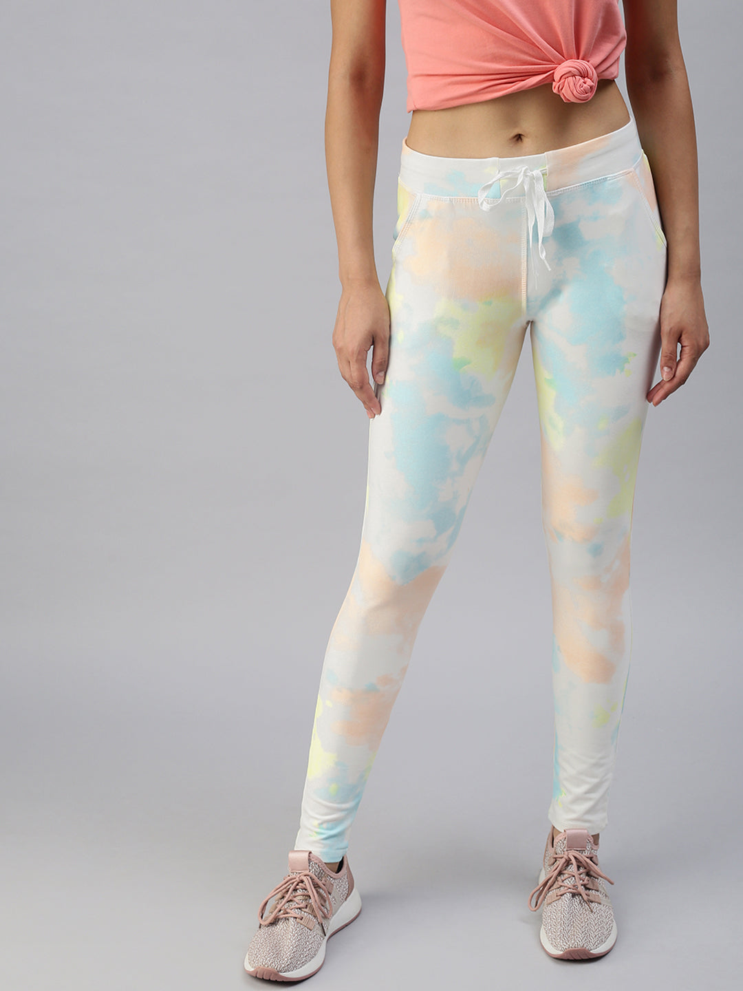 Women's Multi Tie Dye Track Pants