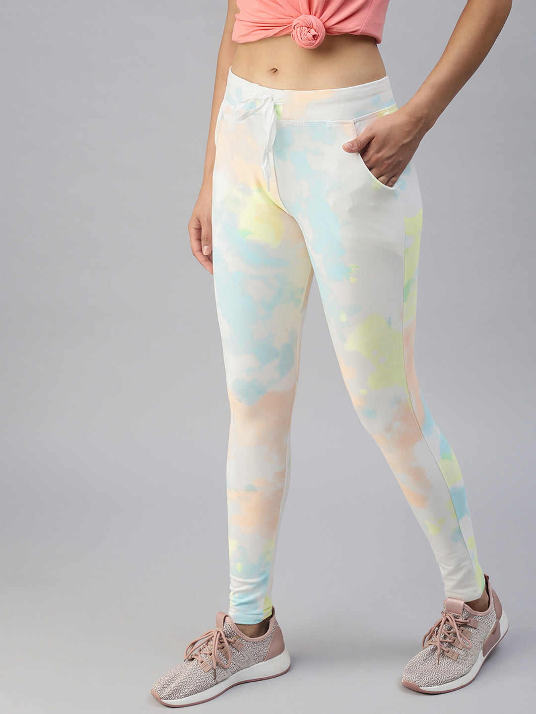 Women's Multi Tie Dye Track Pants