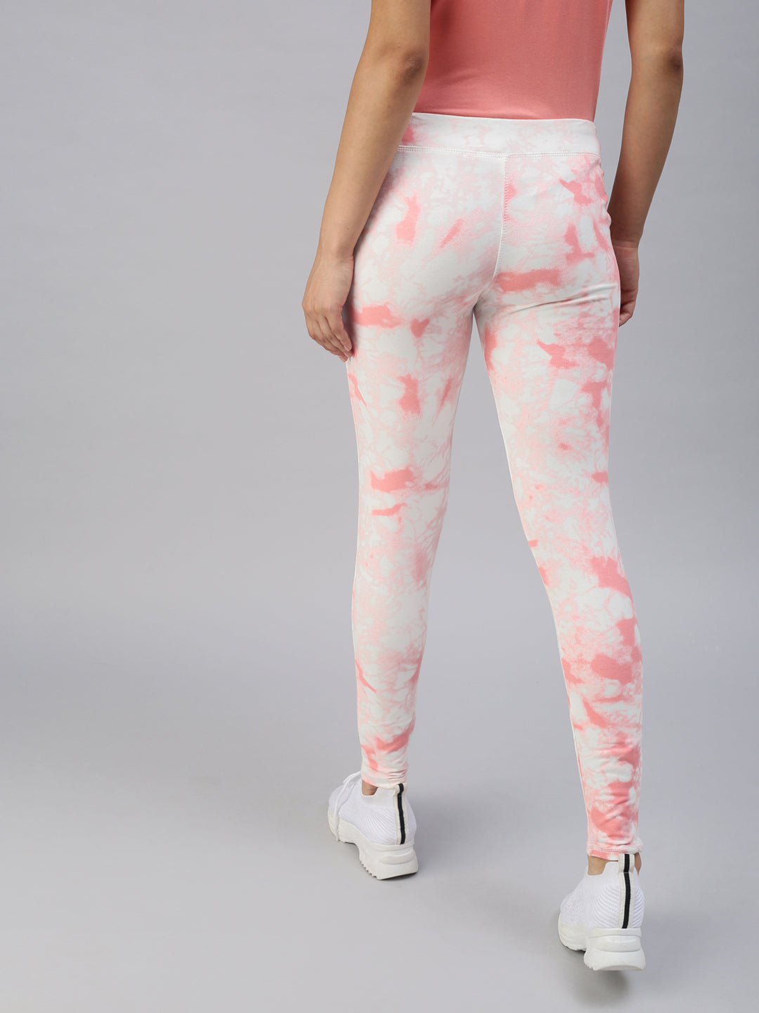 Women's White Tie Dye Track Pants