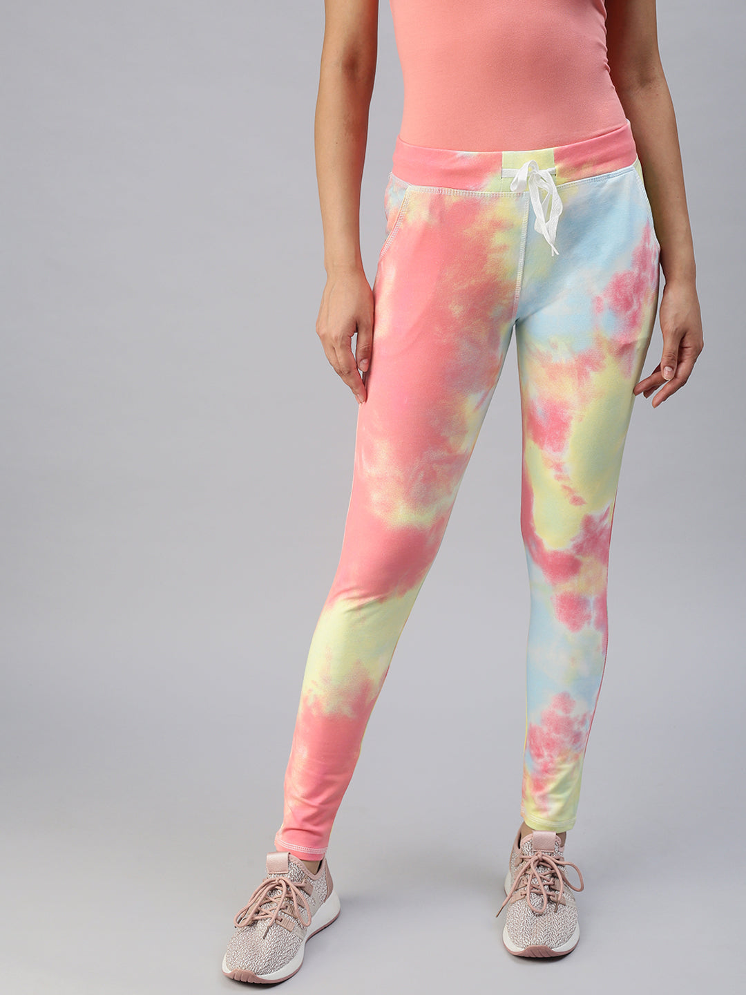 Women's Multi Tie Dye Track Pants