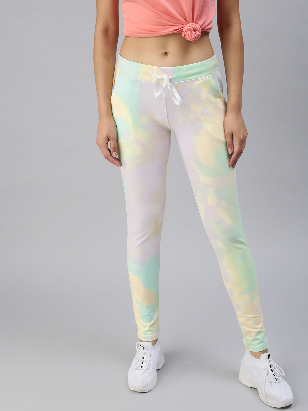 Women's Multi Tie Dye Track Pants