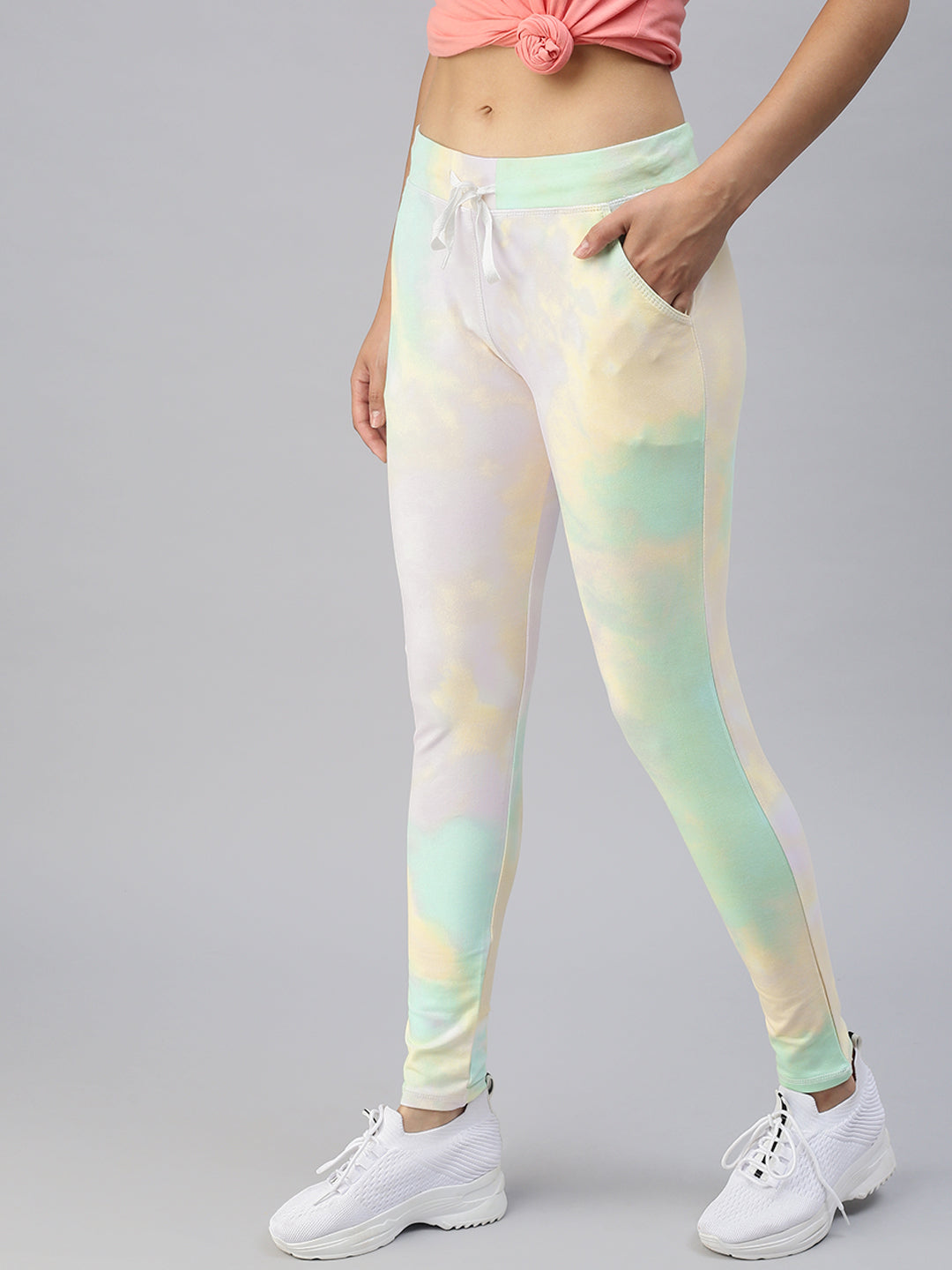 Women's Multi Tie Dye Track Pants