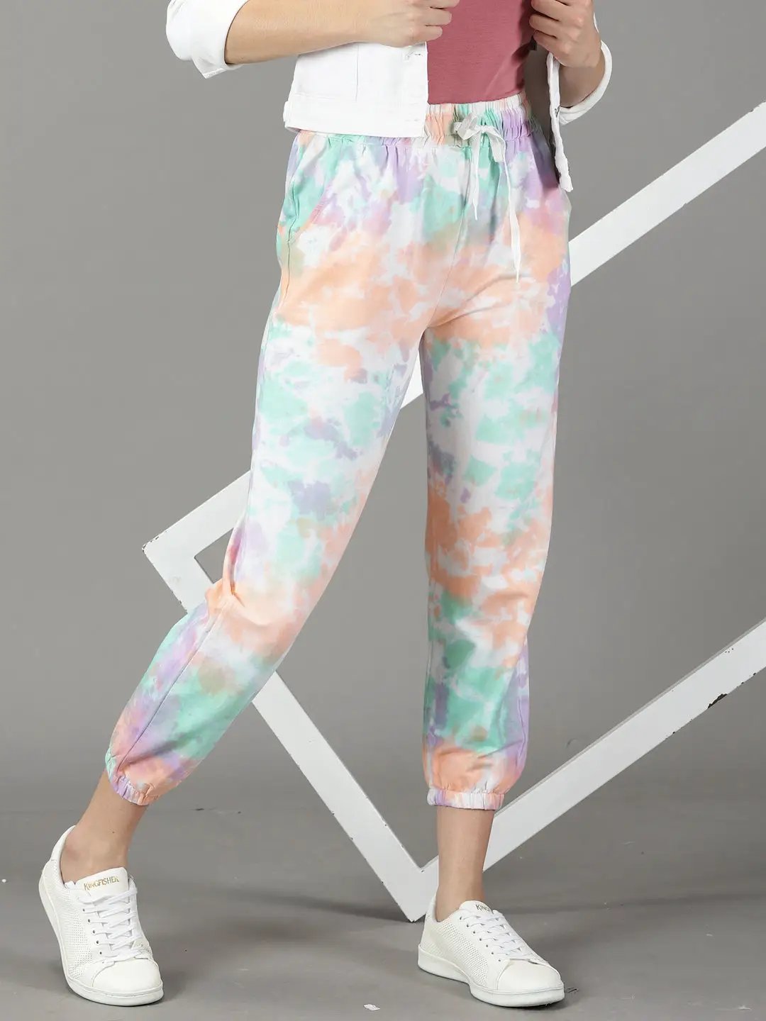 Women's Multi Tie Dye Track Pant