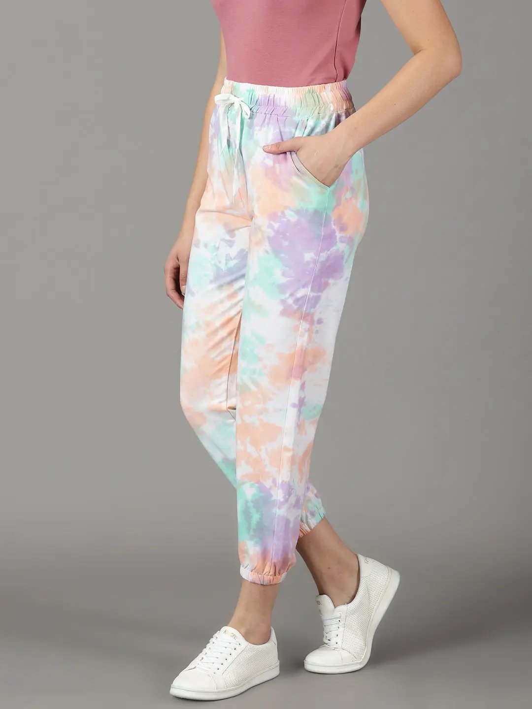 Women's Multi Tie Dye Track Pant