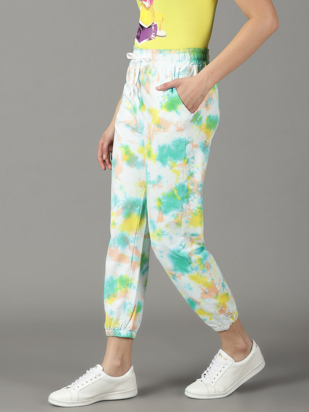 Women's Multi Tie Dye Track Pant