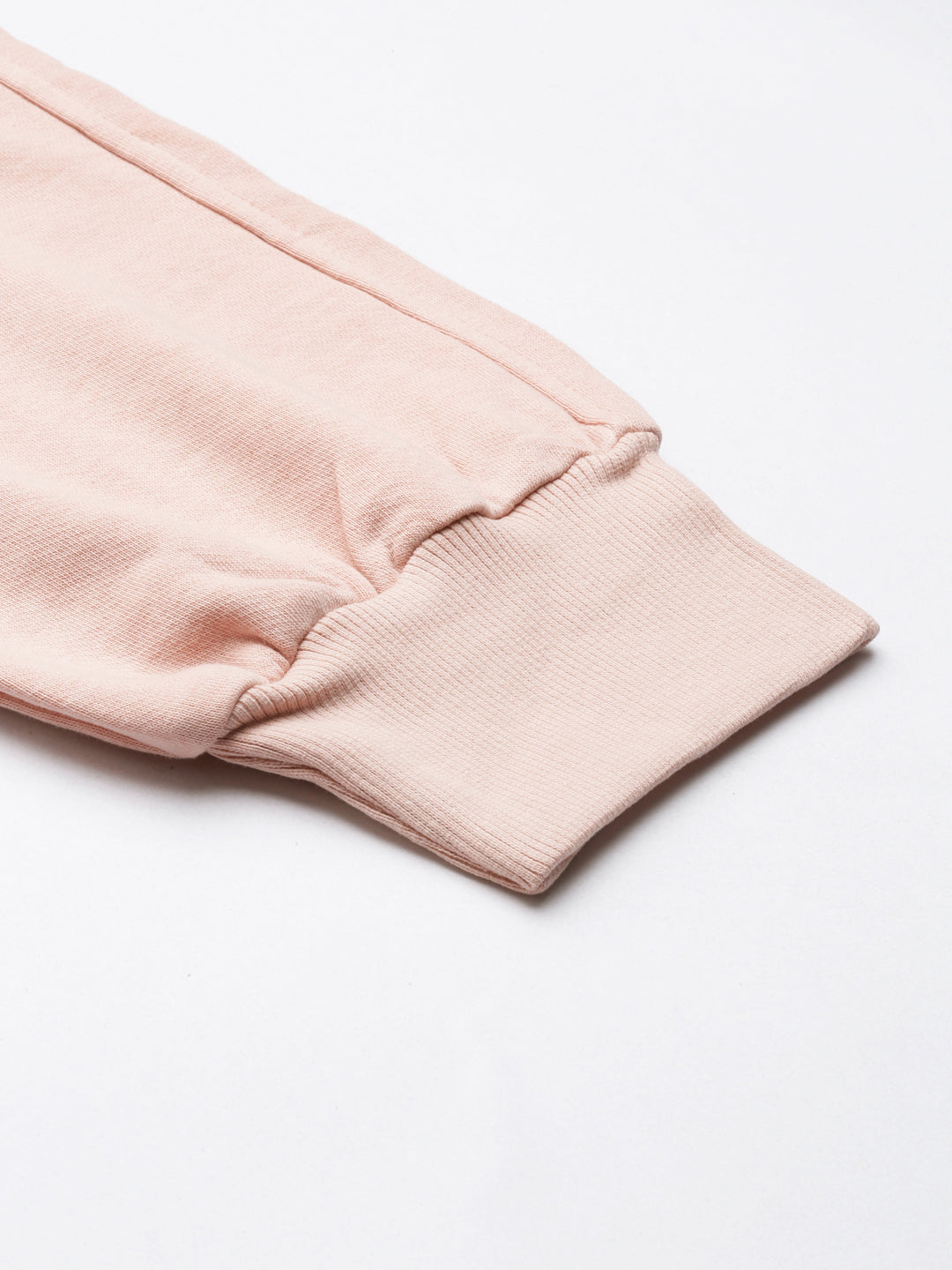 Women Peach Solid Track Pant